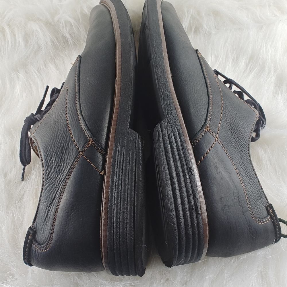 Dockers Black Leather Men’s Dress Shoes Lace Up Oxford Size 12M - Picture 12 of 15